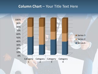 White Closeup Elder PowerPoint Template