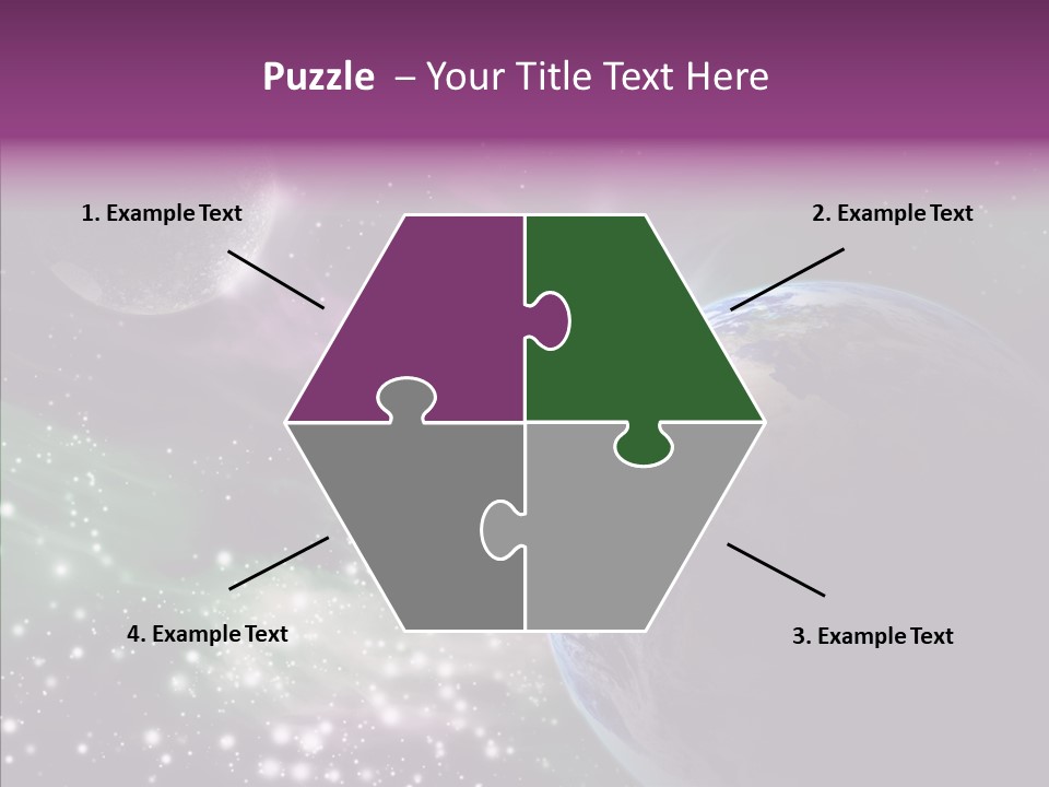 Togetherness Elder Assist PowerPoint Template