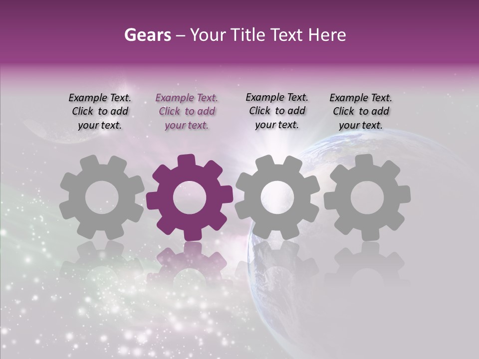 Togetherness Elder Assist PowerPoint Template