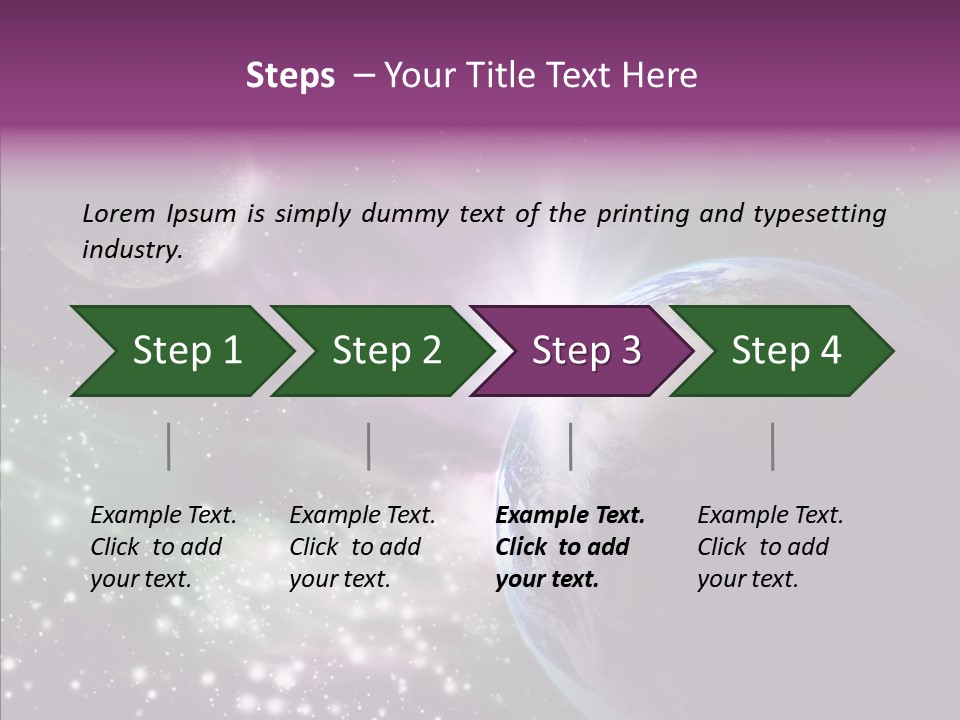 Togetherness Elder Assist PowerPoint Template