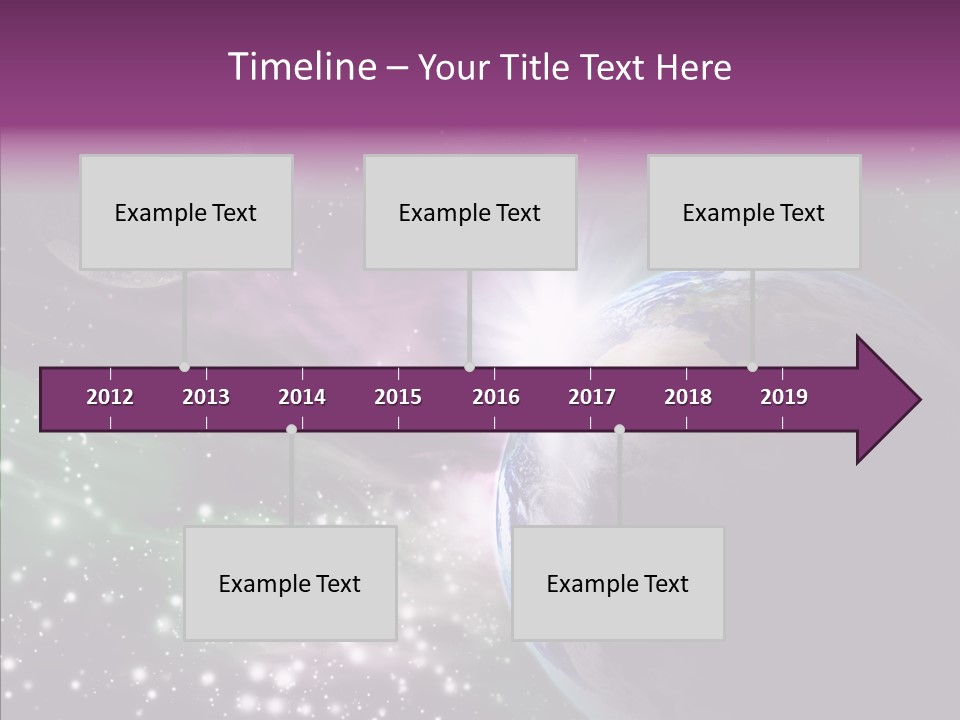 Togetherness Elder Assist PowerPoint Template