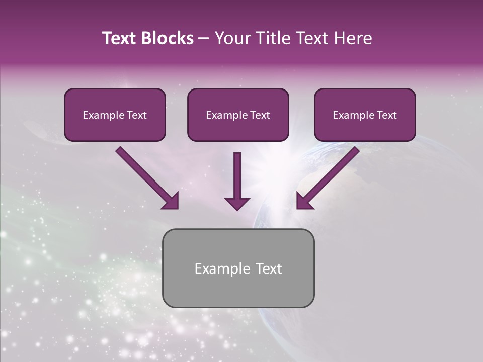 Togetherness Elder Assist PowerPoint Template