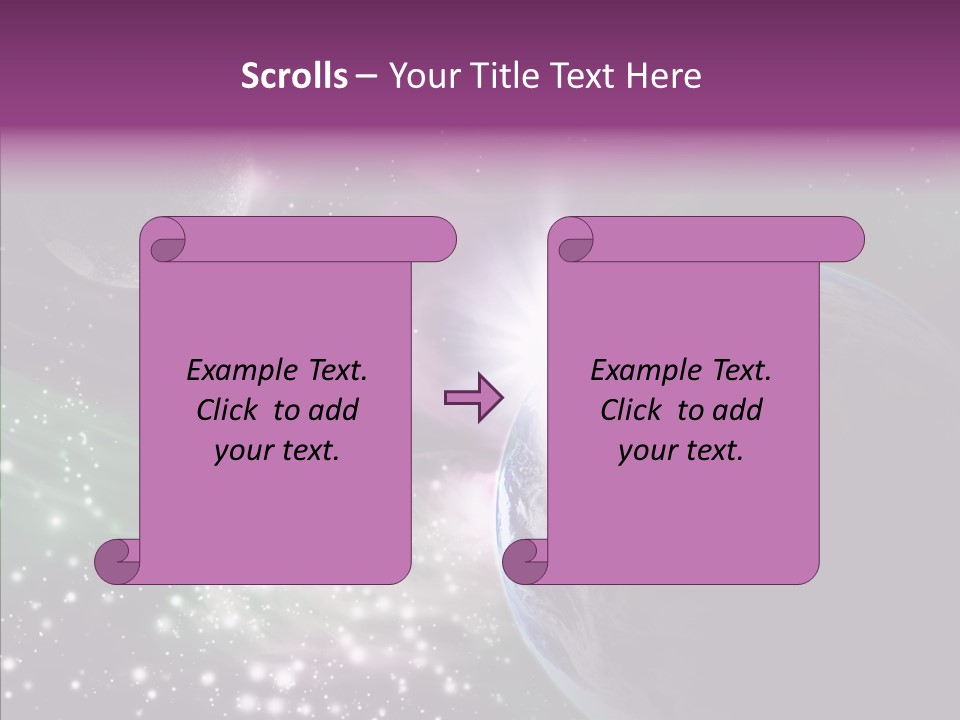 Togetherness Elder Assist PowerPoint Template