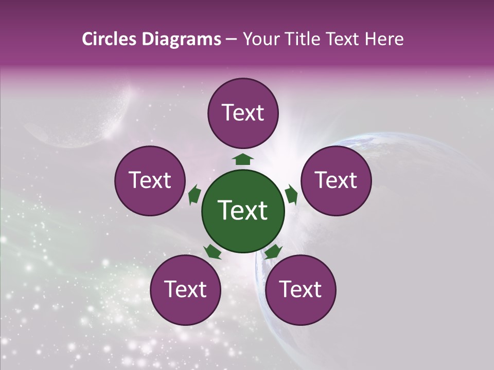 Togetherness Elder Assist PowerPoint Template