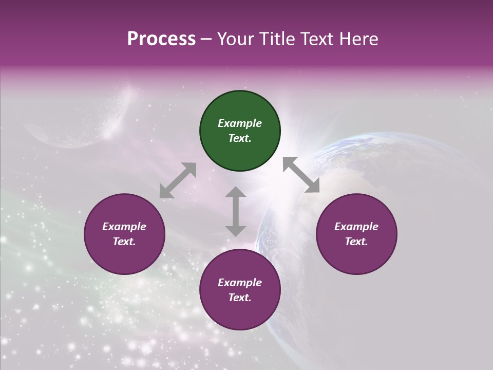 Togetherness Elder Assist PowerPoint Template
