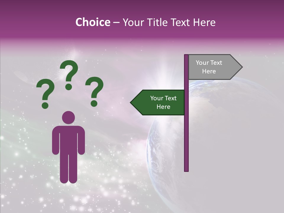 Togetherness Elder Assist PowerPoint Template