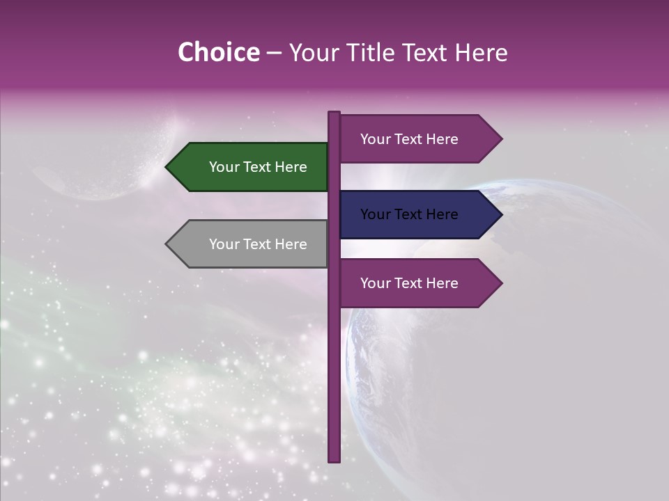 Togetherness Elder Assist PowerPoint Template