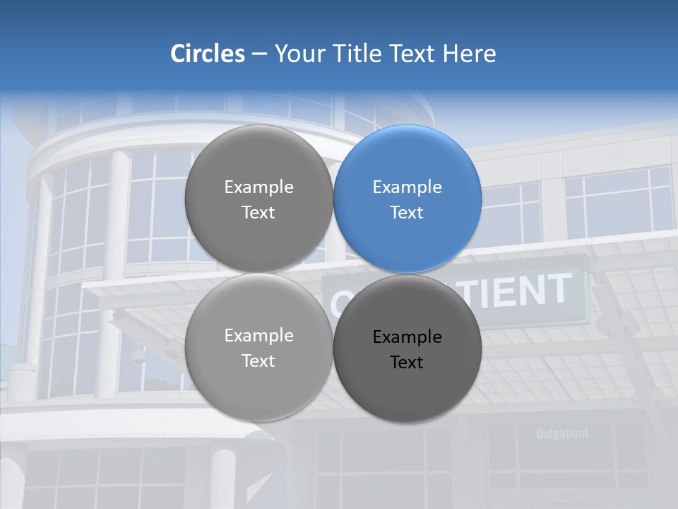 White Background Two Close Up PowerPoint Template