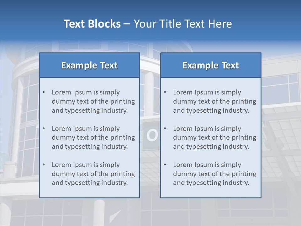 White Background Two Close Up PowerPoint Template