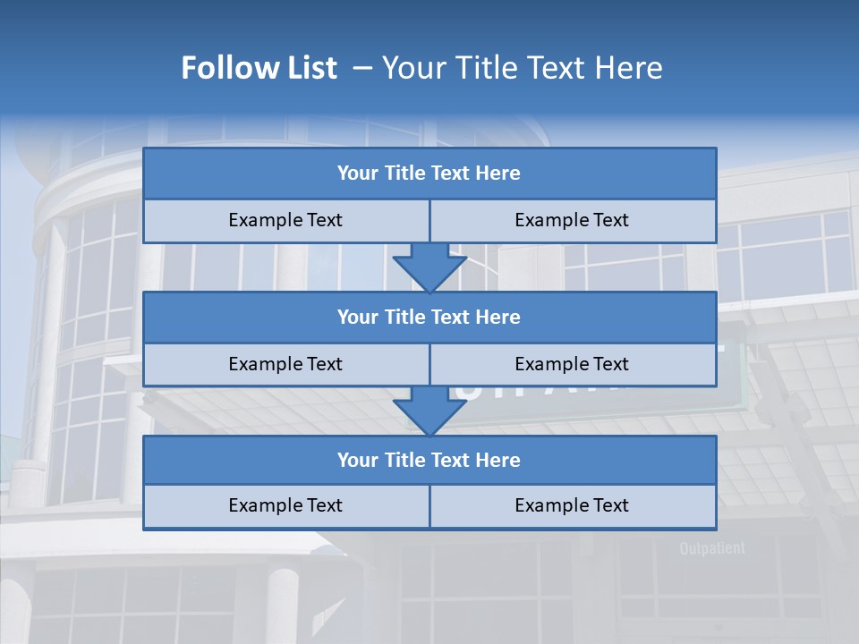 White Background Two Close Up PowerPoint Template