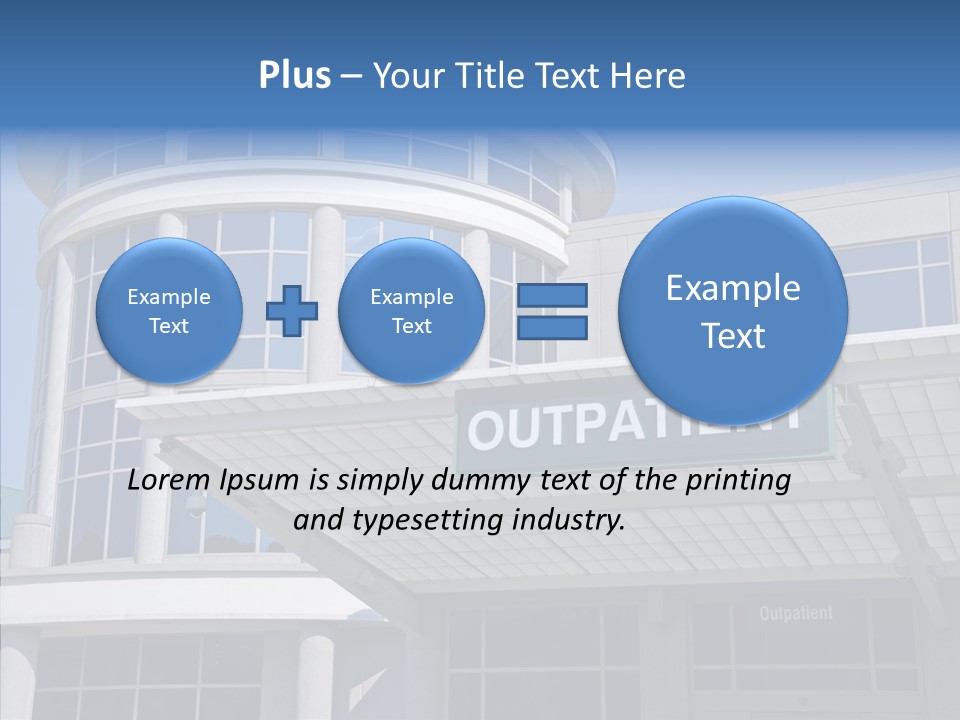 White Background Two Close Up PowerPoint Template
