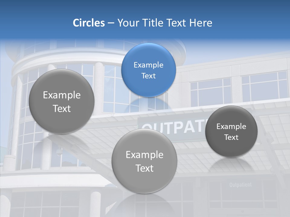 White Background Two Close Up PowerPoint Template