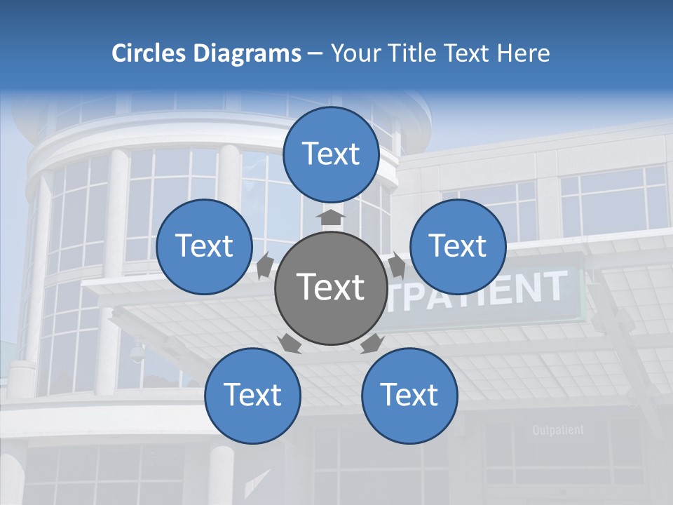 White Background Two Close Up PowerPoint Template