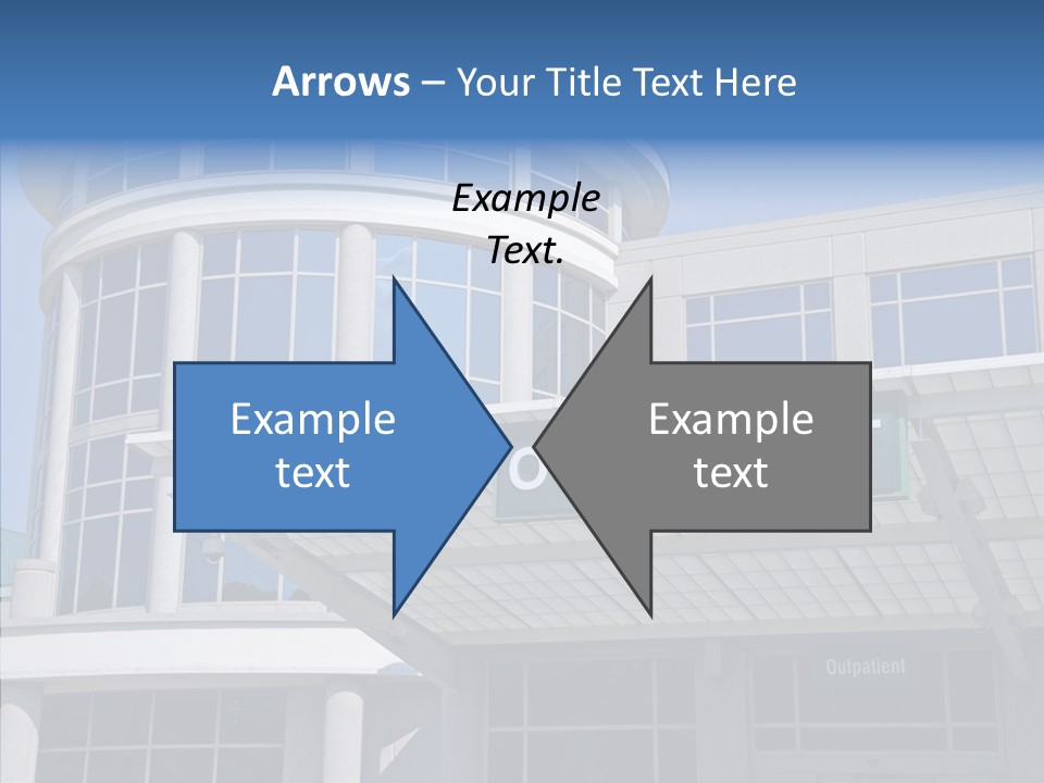 White Background Two Close Up PowerPoint Template