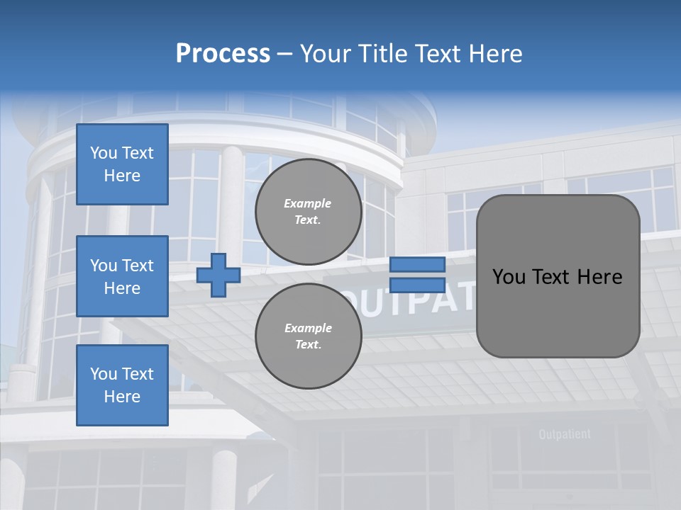 White Background Two Close Up PowerPoint Template