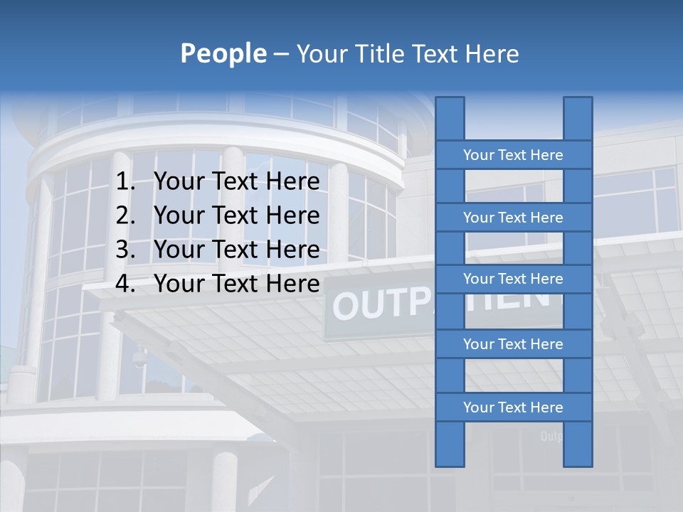 White Background Two Close Up PowerPoint Template