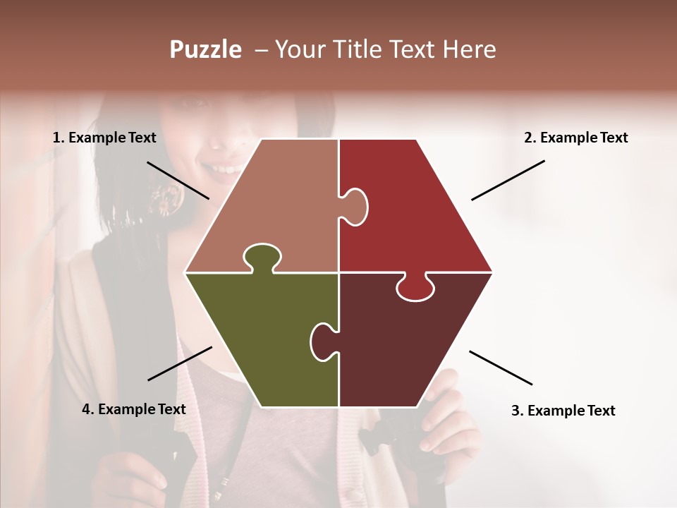 Elderly Help Two PowerPoint Template