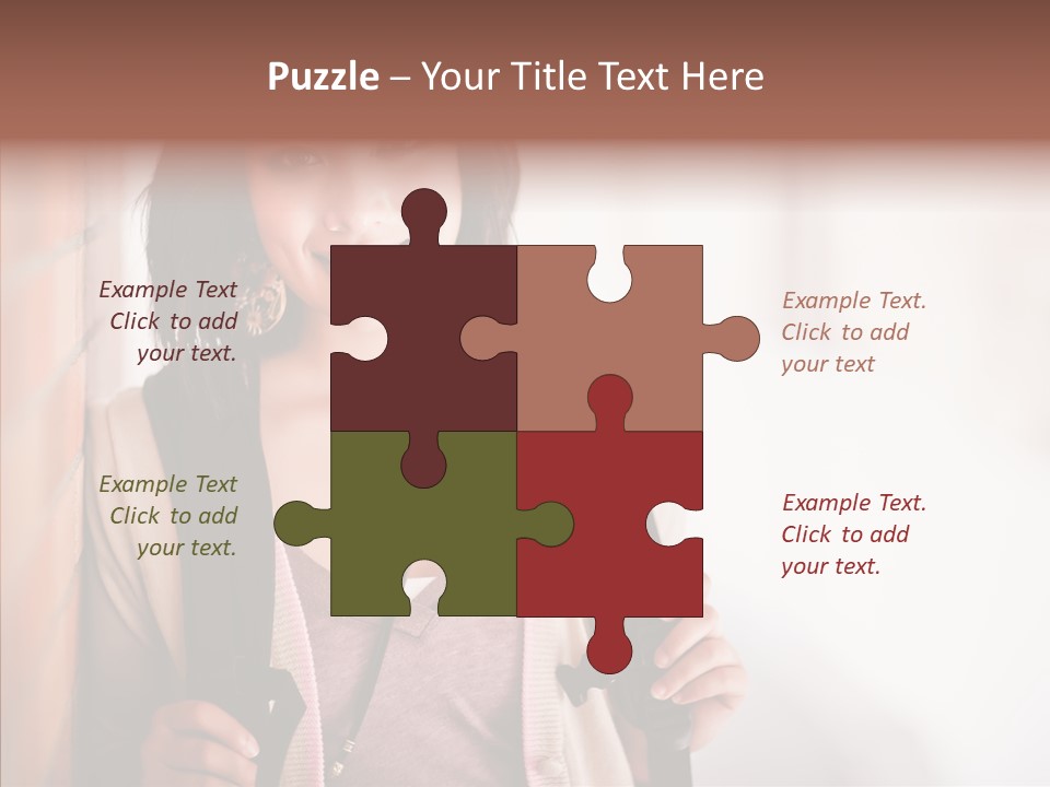 Elderly Help Two PowerPoint Template