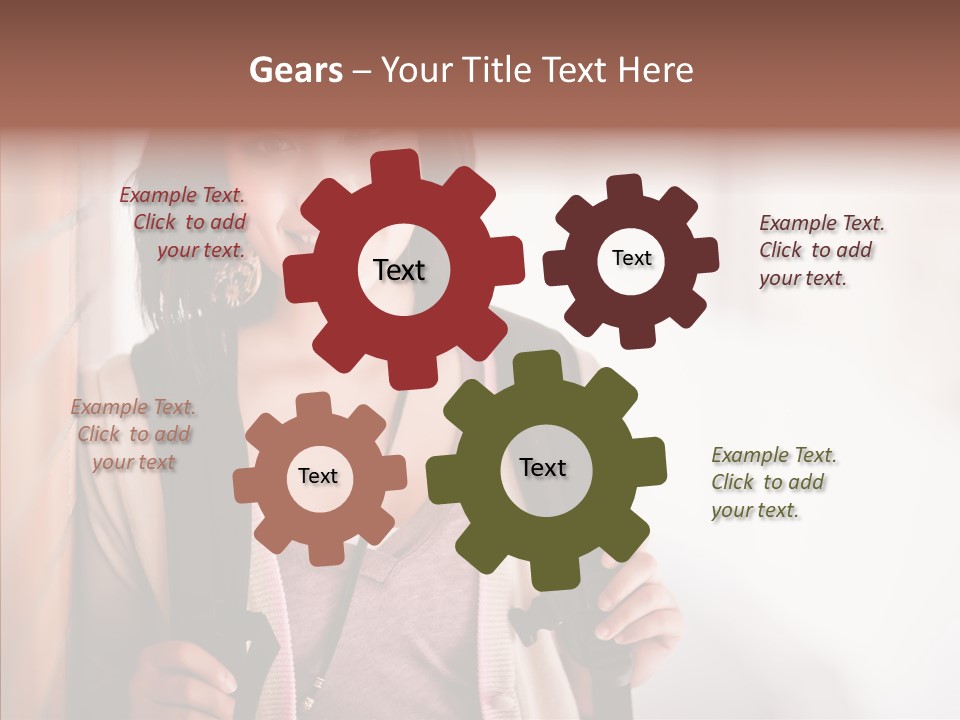 Elderly Help Two PowerPoint Template