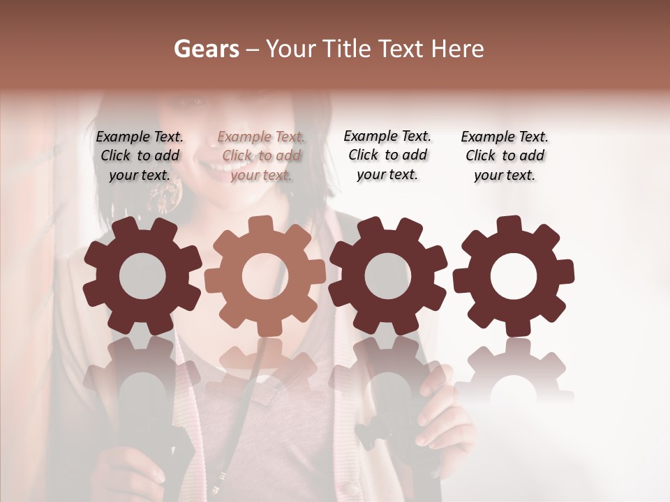 Elderly Help Two PowerPoint Template