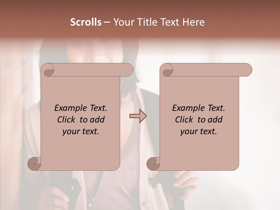 Elderly Help Two PowerPoint Template
