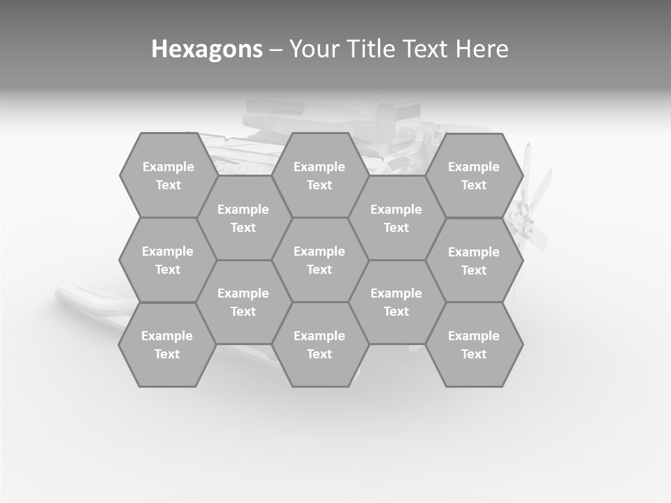 Togetherness Helping Hand Closeup PowerPoint Template