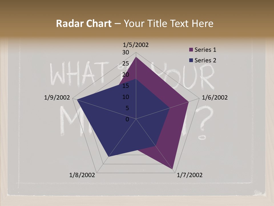 Old Women Assist PowerPoint Template