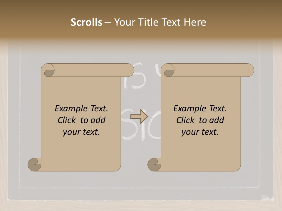 Old Women Assist PowerPoint Template