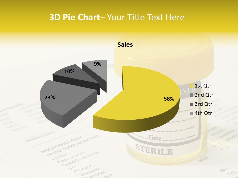 Female Helping Hand Hand PowerPoint Template
