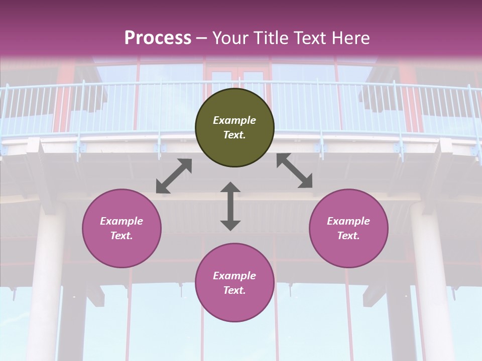 Helping Hand Grandmother White Background PowerPoint Template