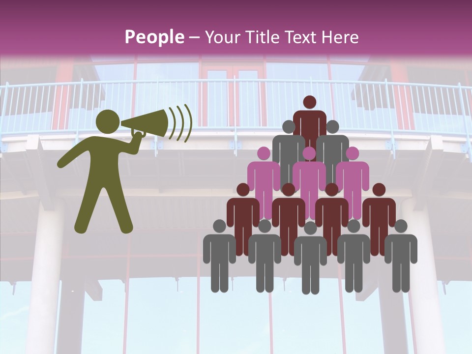 Helping Hand Grandmother White Background PowerPoint Template