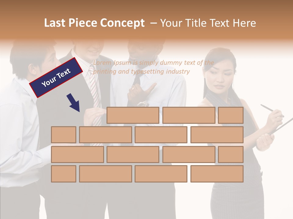 Female White Background PowerPoint Template