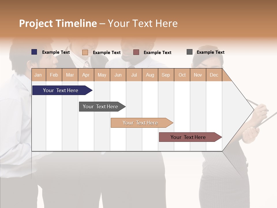 Female White Background PowerPoint Template