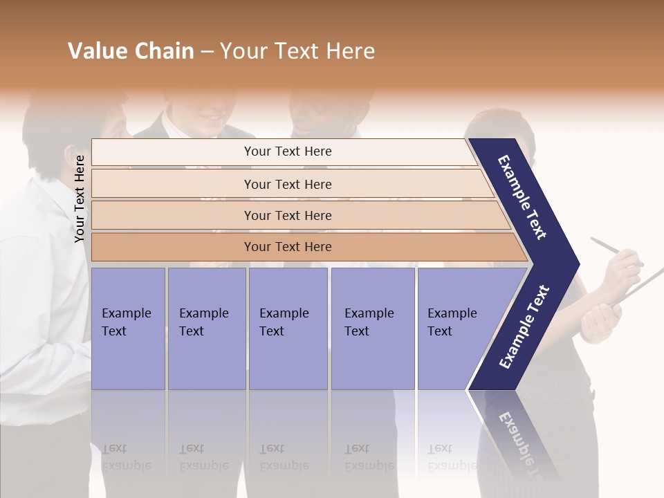 Female White Background PowerPoint Template