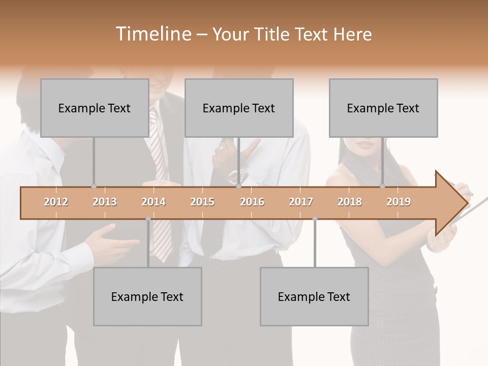 Female White Background PowerPoint Template