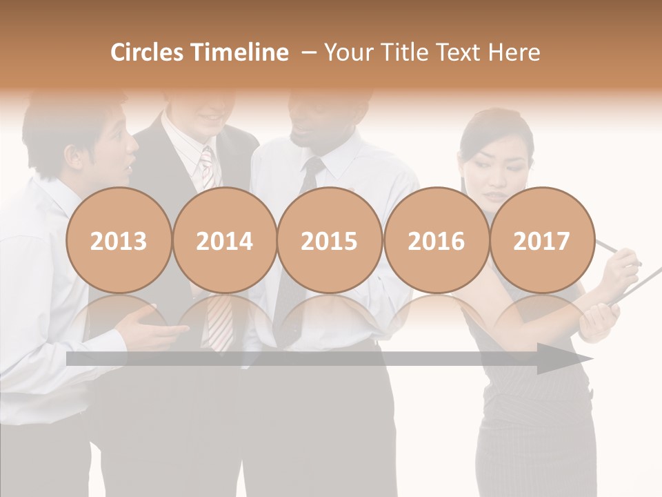 Female White Background PowerPoint Template