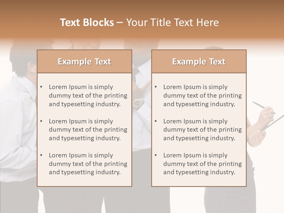 Female White Background PowerPoint Template