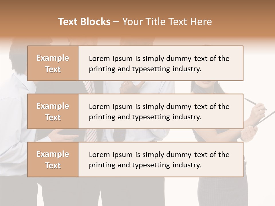 Female White Background PowerPoint Template