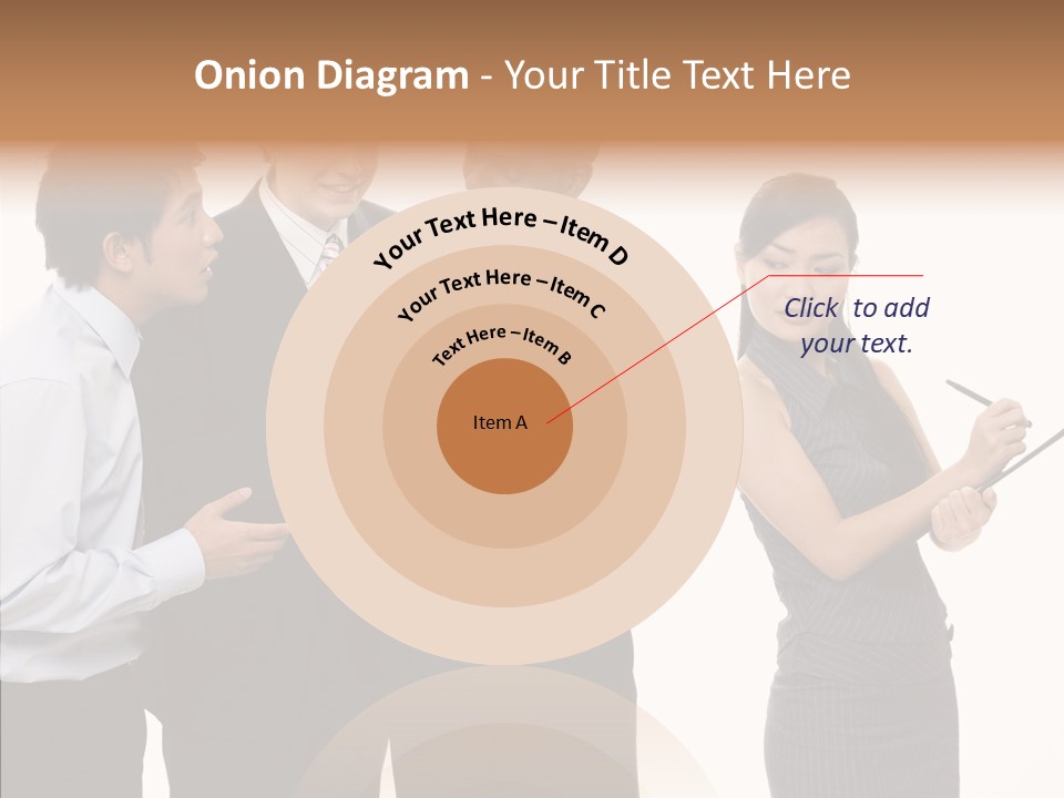 Female White Background PowerPoint Template