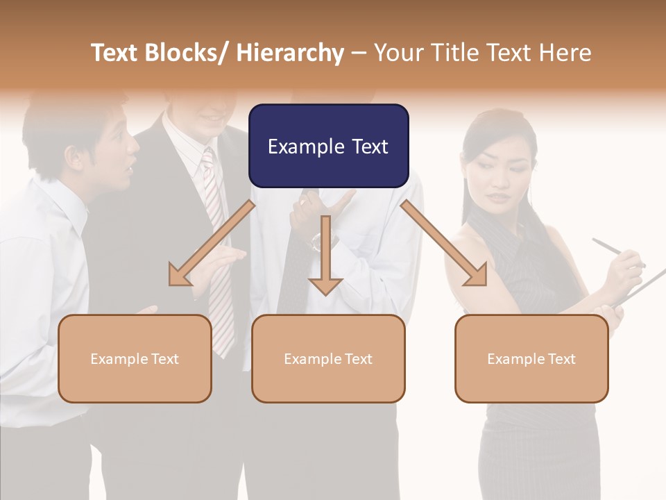 Female White Background PowerPoint Template