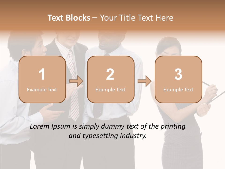 Female White Background PowerPoint Template