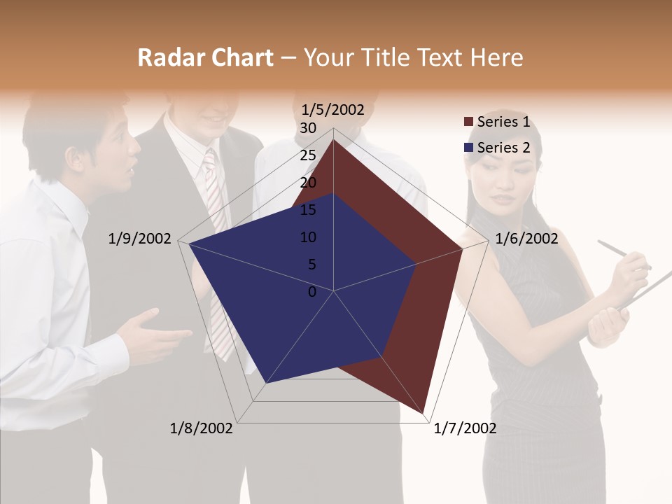 Female White Background PowerPoint Template