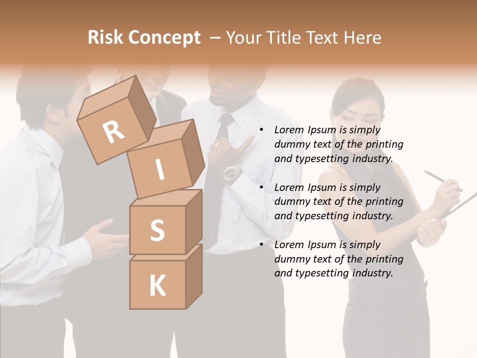 Female White Background PowerPoint Template