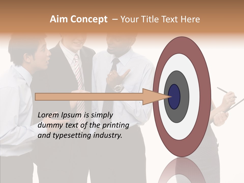 Female White Background PowerPoint Template