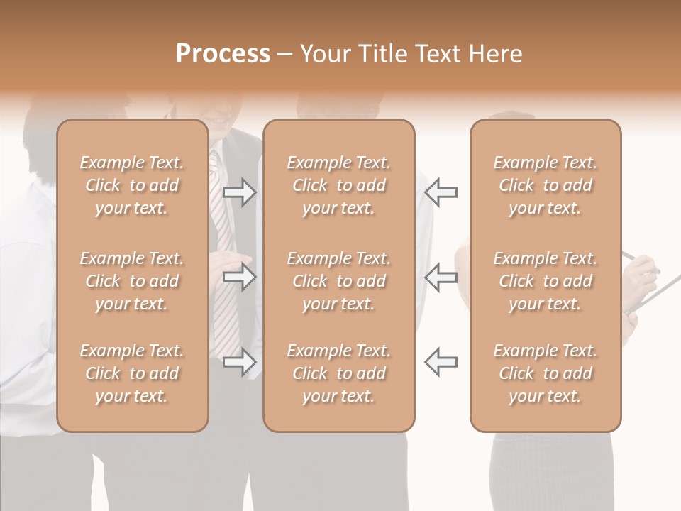 Female White Background PowerPoint Template