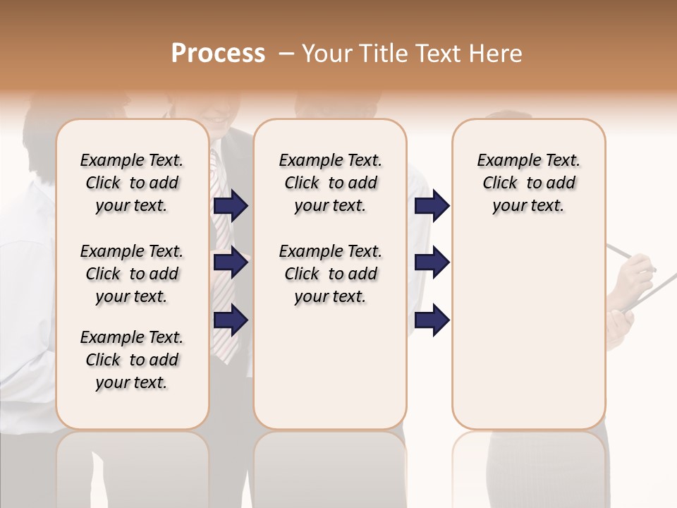 Female White Background PowerPoint Template