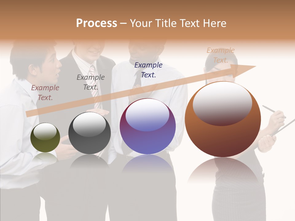 Female White Background PowerPoint Template