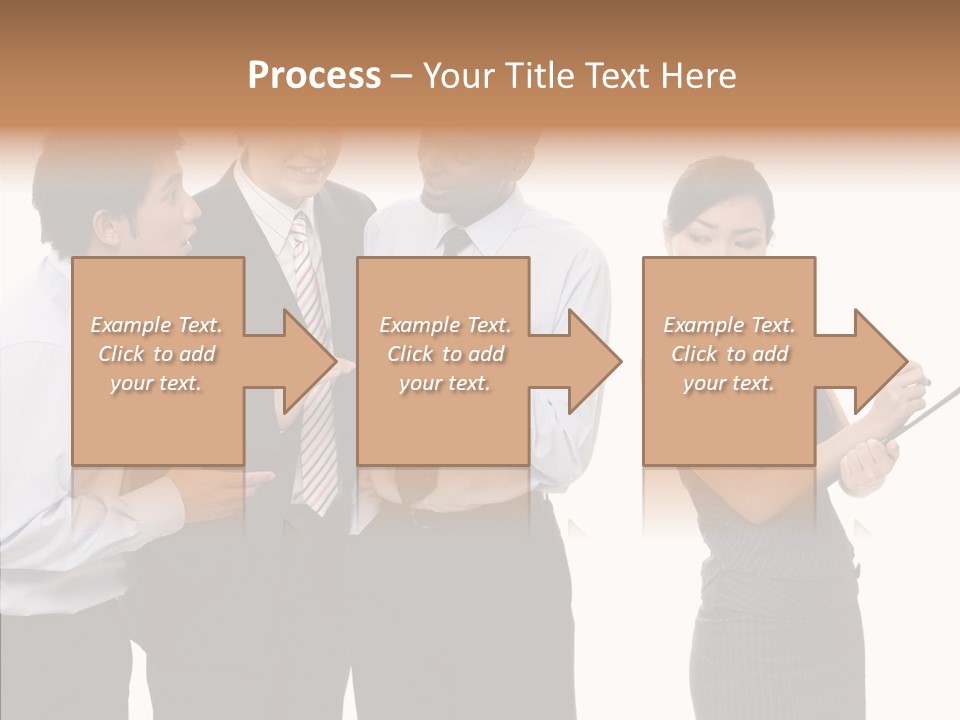 Female White Background PowerPoint Template