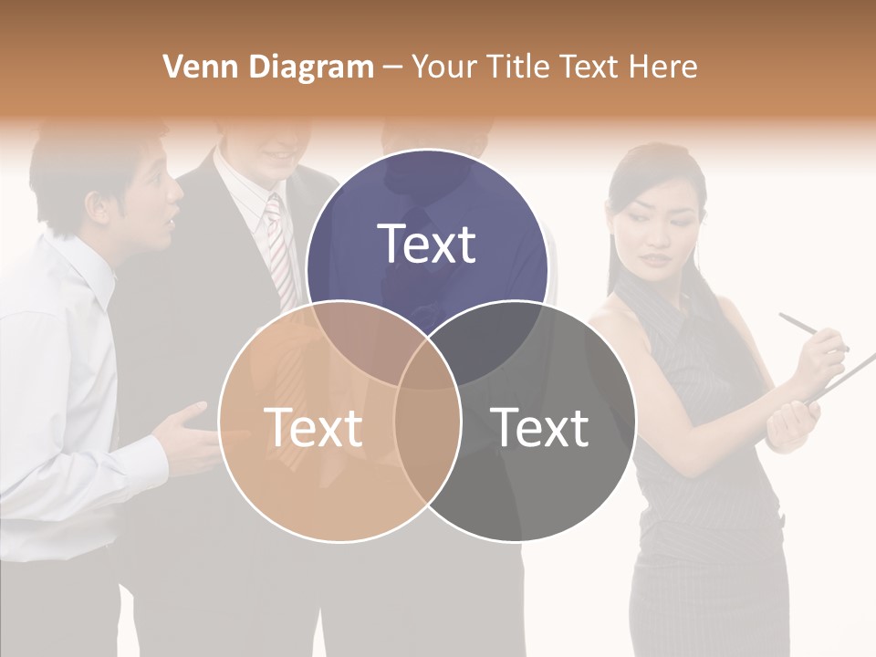 Female White Background PowerPoint Template