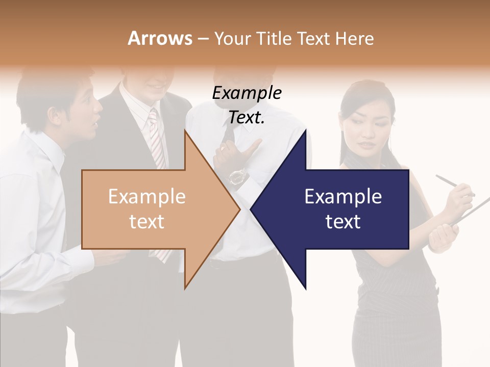 Female White Background PowerPoint Template